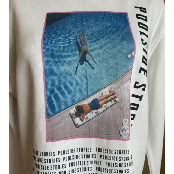 Maje x Slim Aarons Poolside Sweatshirt - Picture 9 of 12